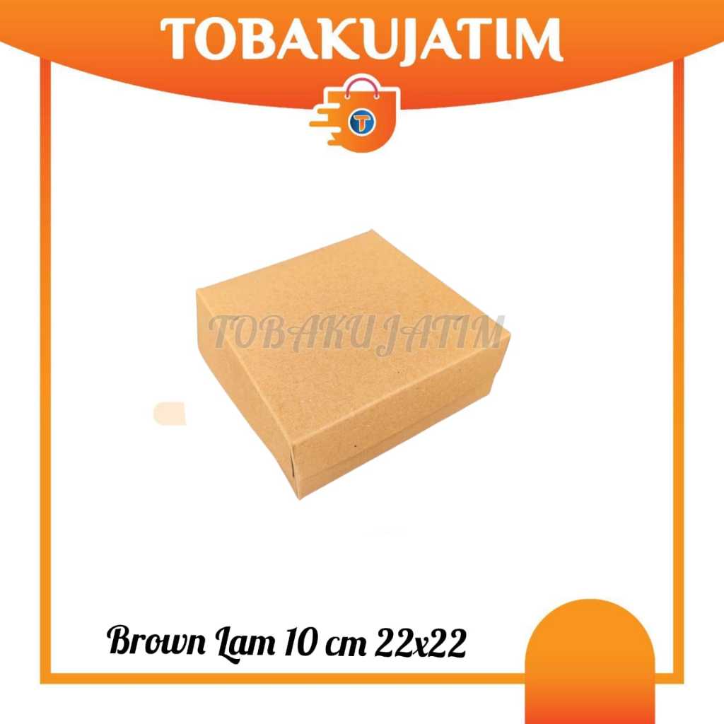 

Dus Brown Lam 10 cm 22X22 - 100 PCS
