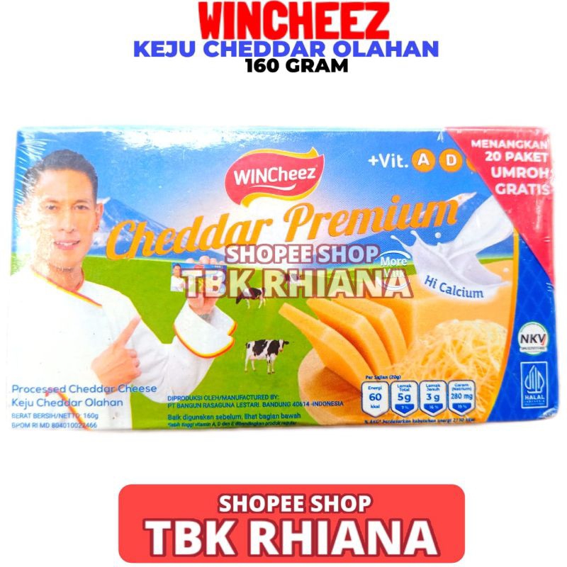 

Wincheez Keju Cheddar Premium 160GR