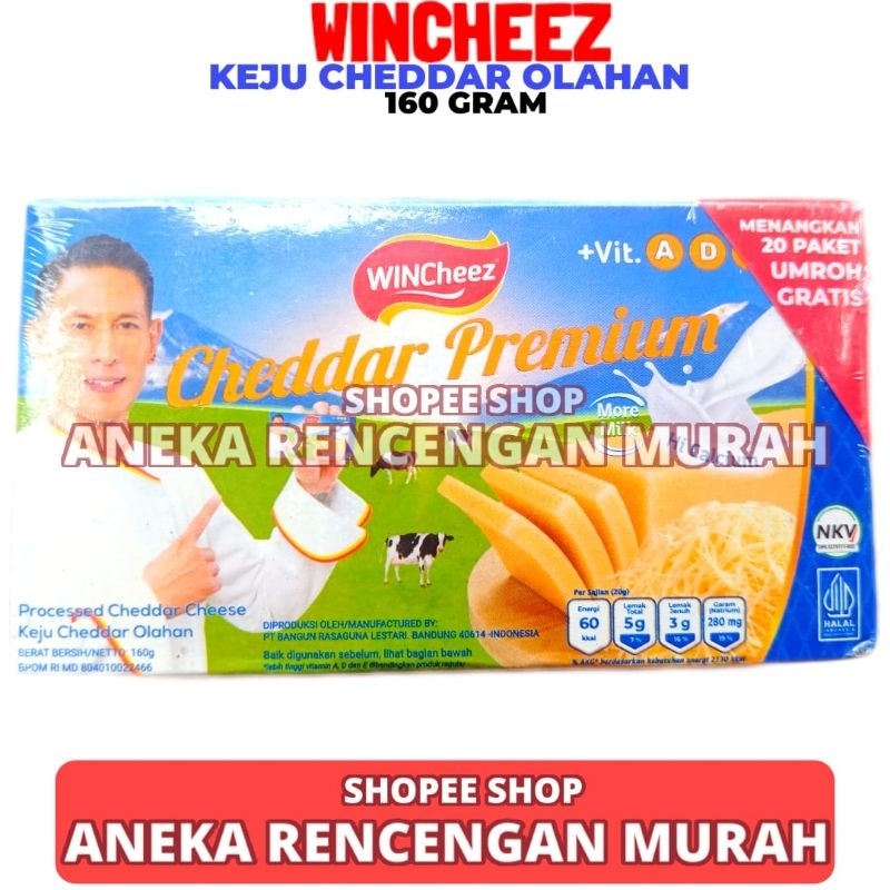 

Keju Wincheez Premium 160gr