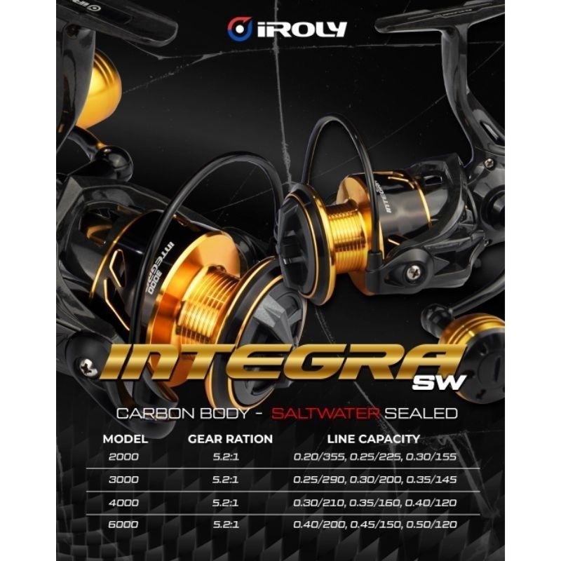 Reel iroly integra sw 4000 6000