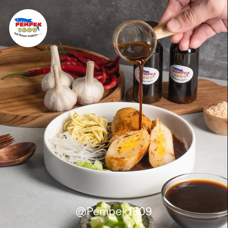 

Pempek Kapal selam / telur besar asli Palembang 1609