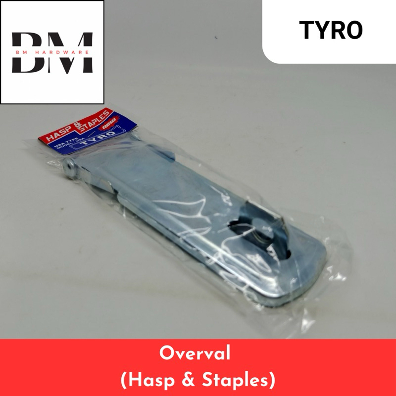

Overval ( Hasp & Staples ) Size 600 TYRO USA (1 Paket)