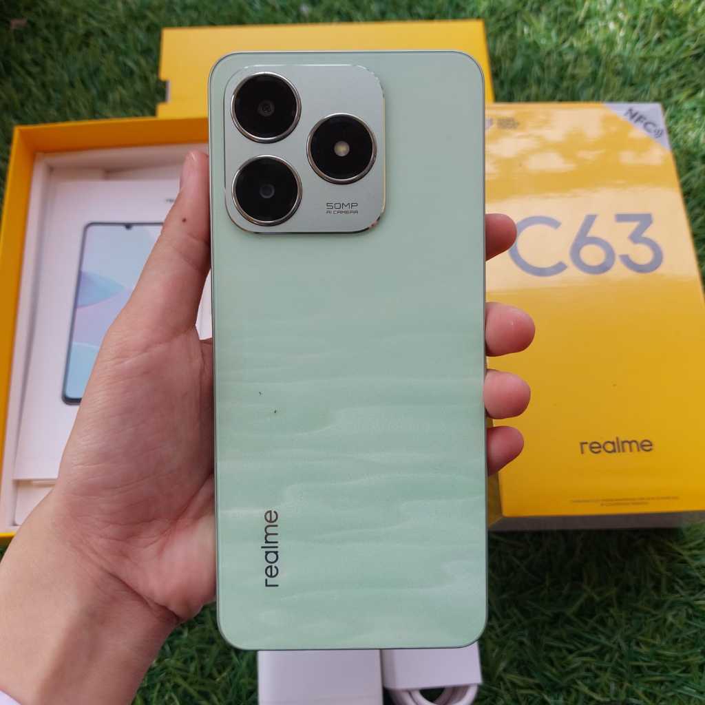 REALME C63 SECOND 6/128GB HP SECOND HP SEKEN HP BEKAS HP MURAH