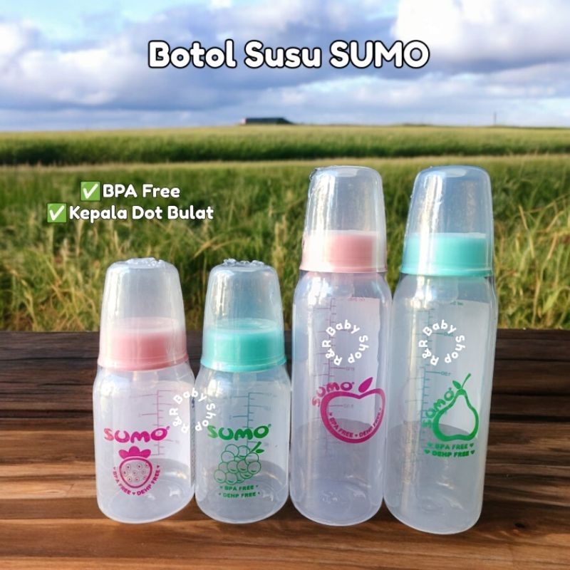 SUMO Botol Susu BPA Free Botol Susu Dot Sumo / Feeding bottle botol susu bayi huki dodo pigeon
