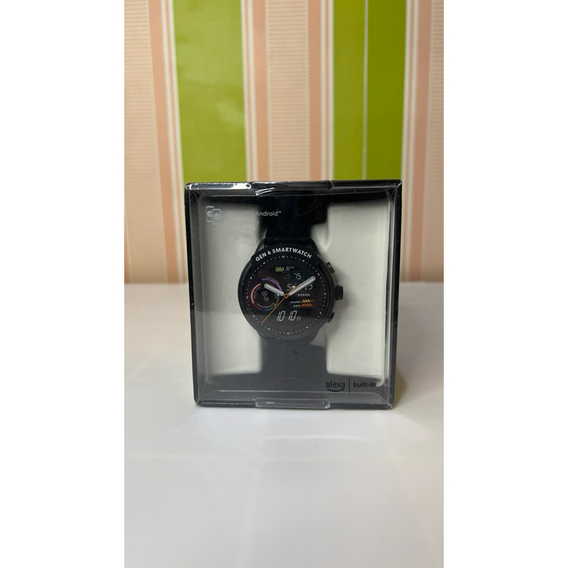 Jam Tangan Fossil Gen6 Black FTW 4069