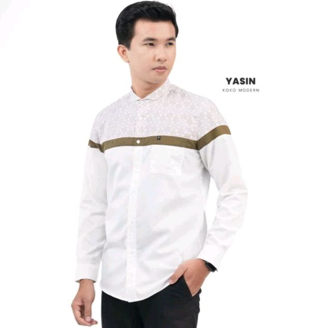 Best Seller PROMO Cuci Gudang| Fadkhera Yasin Baju Koko Premium Pria Dewasa (md series)