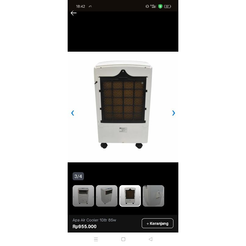 apa air cooler second