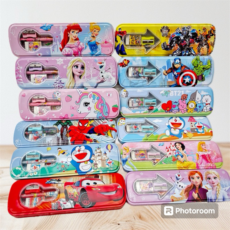 

DELUNASHOP DL677S LPY99-8 KOTAK PENSIL KALENG ADA ISI MODEL JENDELA berbentuk KUNCI/PENCIL CASE MOTIF KARAKTER UNICORN