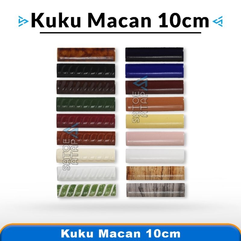 Kuku Macan Keramik 10cm Bon Bon