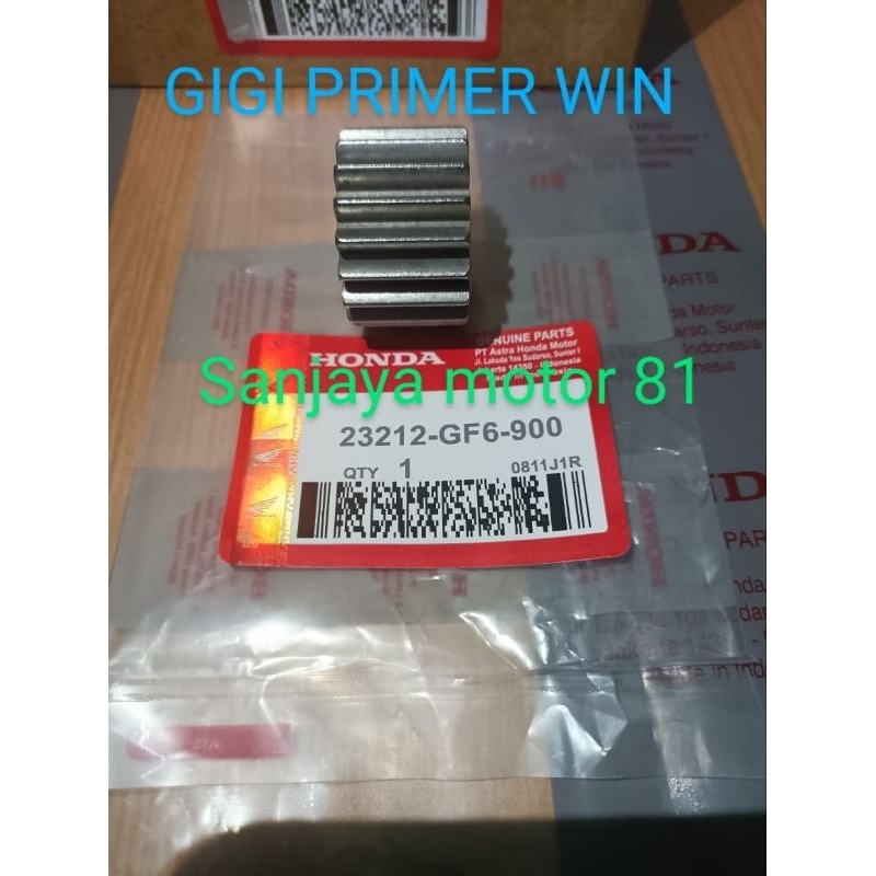 GIGI KECIL GIGI PRIMER HONDA WIN WIN 100 ASLI GF6