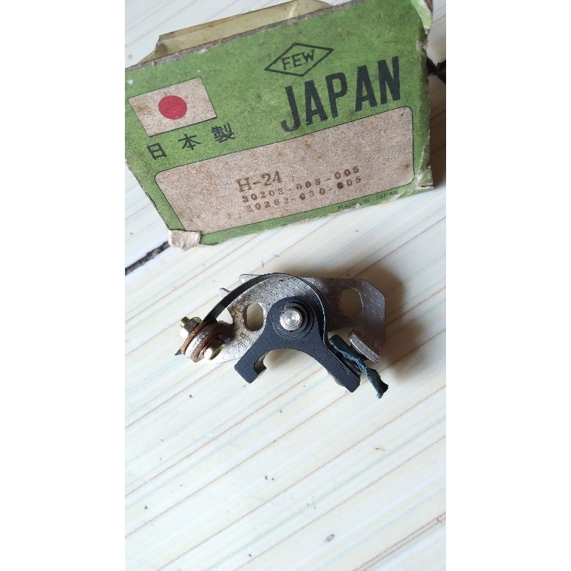Platina pelatina contact point Honda C70 C700 Supercup C 70 700 Double Starter Nos Japan