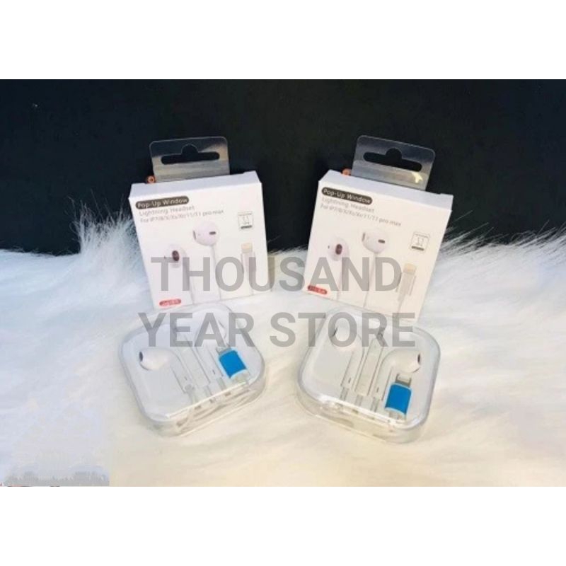 Unik Headset earphone untuk iphone 7 & 8 plus