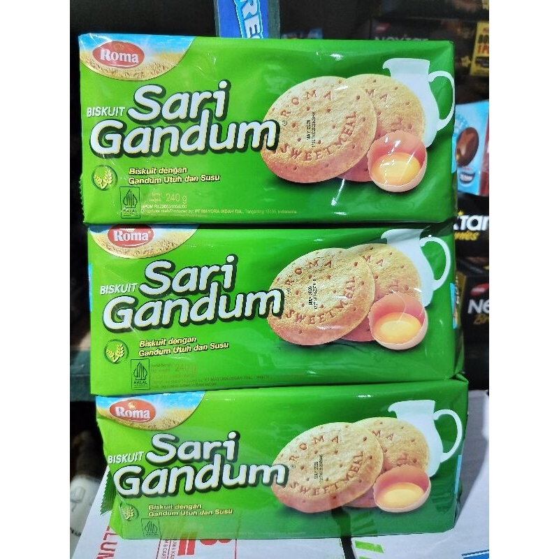 

Roma Biskuit Sari Gandum 240g