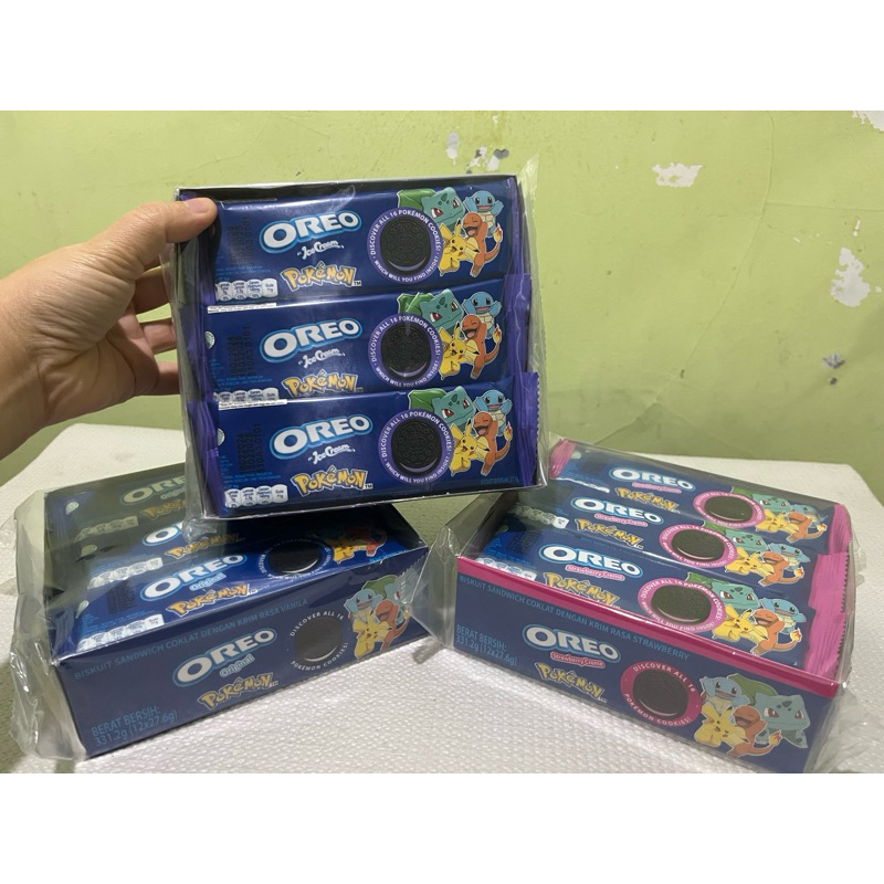 

Biskuit Oreo (1 Pak Isi 12 Bungkus)