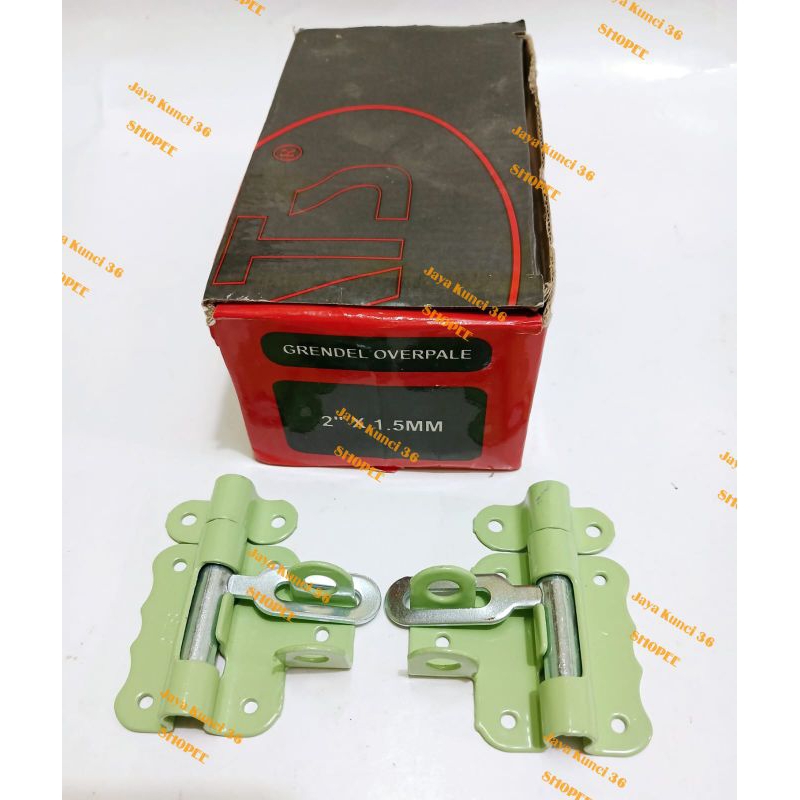 Grendel Overpal Tebal 2" - Grendel Slot Cantolan Gembok 2" Tebal