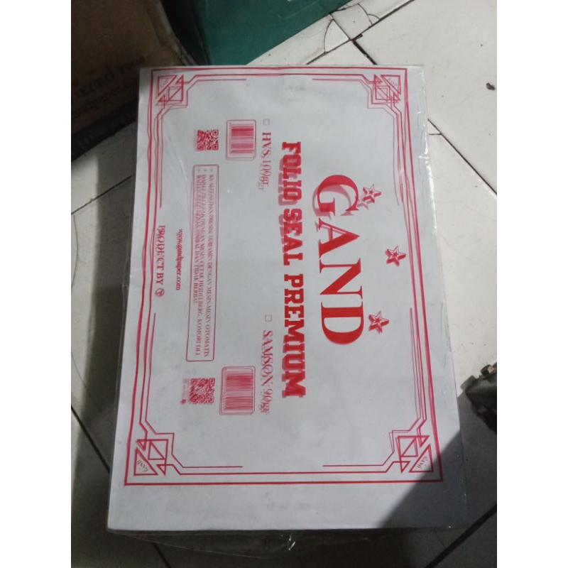 

Amplop putih Folio/F4 seal 1 pack