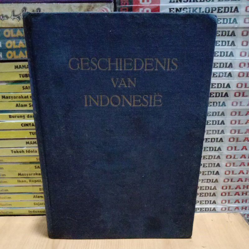 Buku Original GESCHIEDENIS VAN INDONESIA.