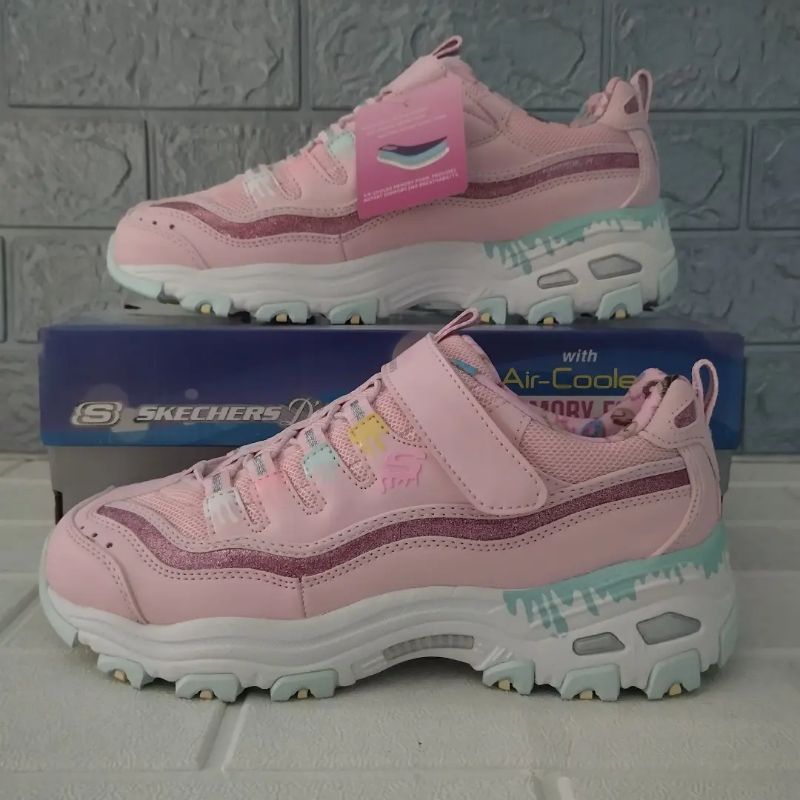 Sepatu Anak Skechers D'lites Painted Sweetie Cewek Sale