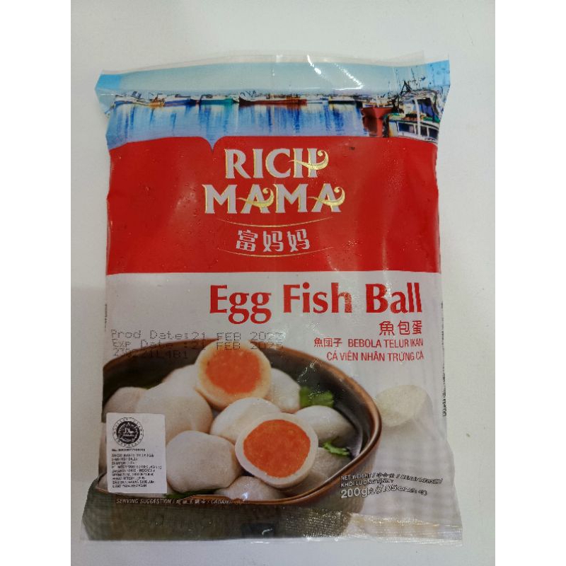 

RICH MAMA EGG FISH BALL
