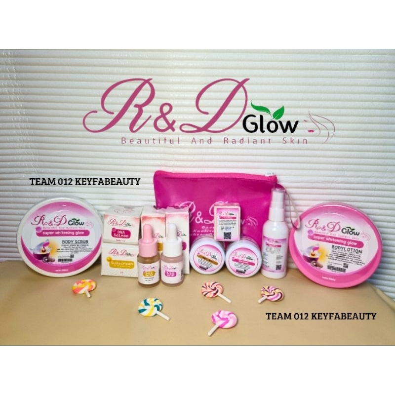 R&D Glow Paket Skincare Dan Bodycare