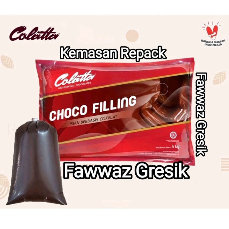 

Colatta Choco Filling 250gr / Selai Coklat Isian Roti Premium Chocolate