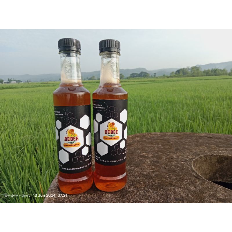 

Madu Kelengkeng 2 botol kemasan 500 gram