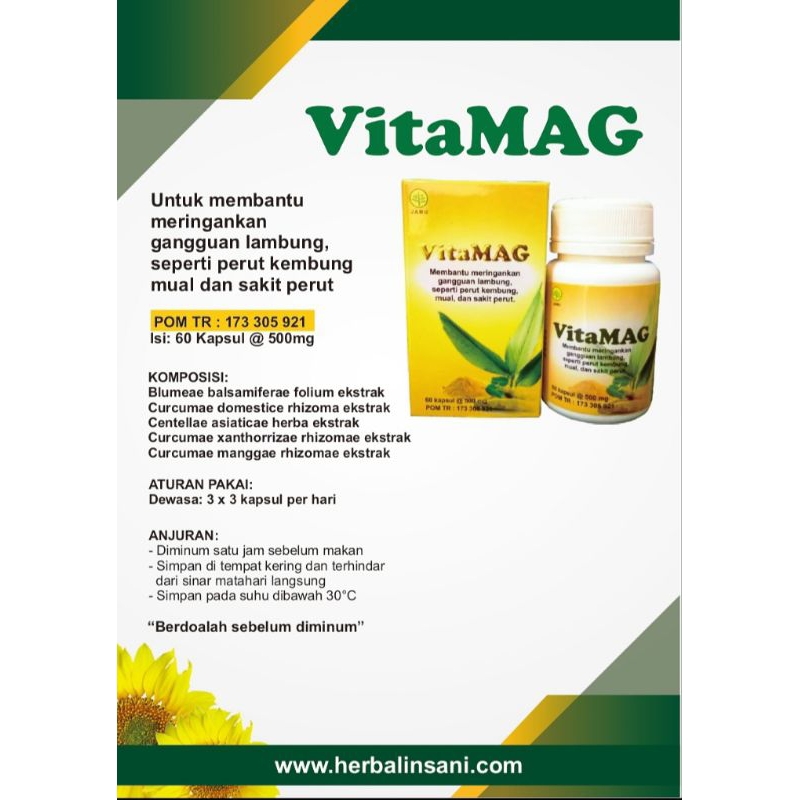 VitaMag Herbal Insani 100 % original