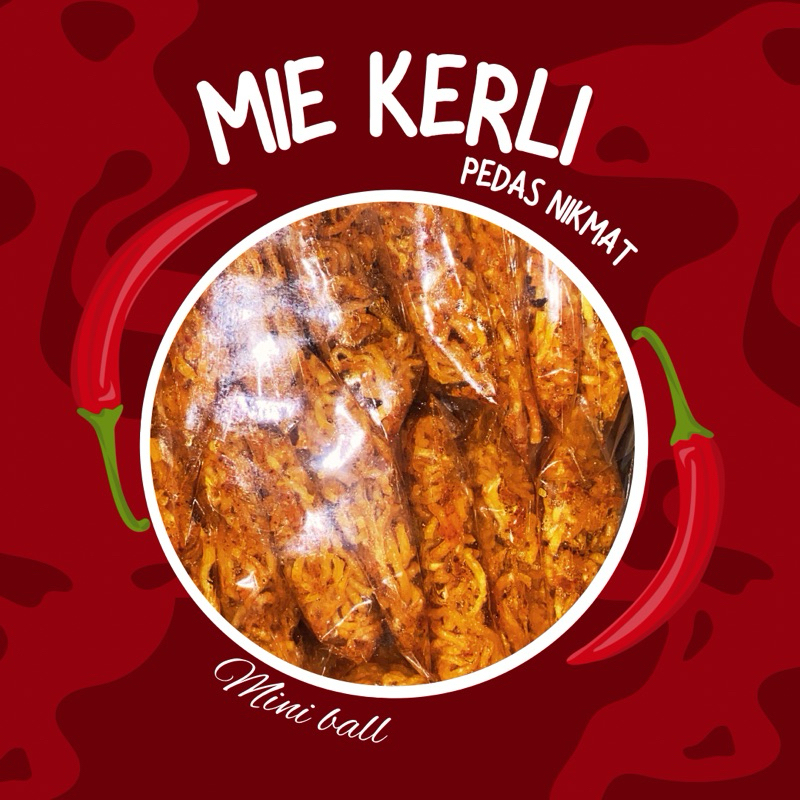 

Mie Keriting pedas Kiloan TERMURAH (MINI BAL) // Mie Kerli