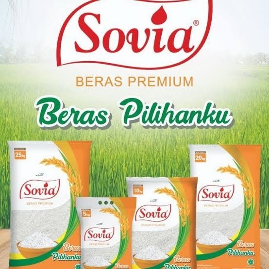 

Beras Sovia Premium 20kg pulen sofia