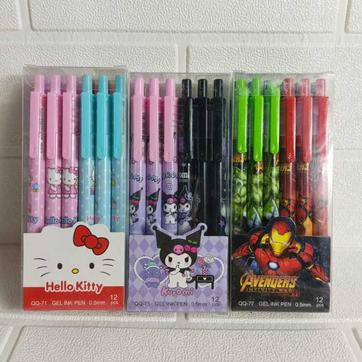 

Bolpen / Pulpen / Pen Gel GM Cetekan 0.5 Fancy MOTIF