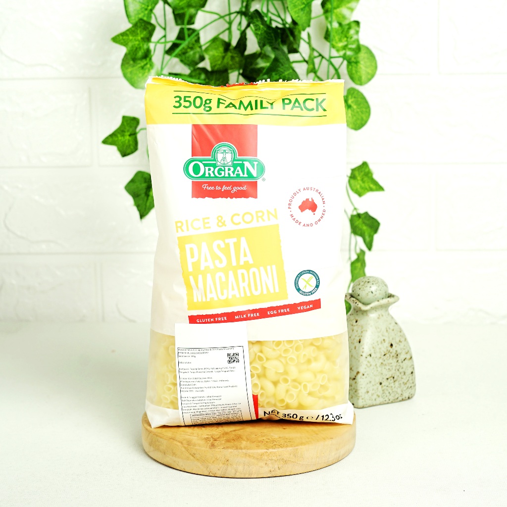 

Orgran Gluten Free Rice Pasta Macaroni 350