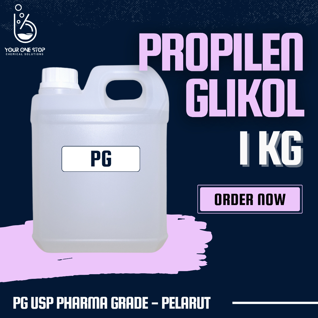 

PG USP Grade 1 KG - Propilen Glikol - Propylene - Glycol