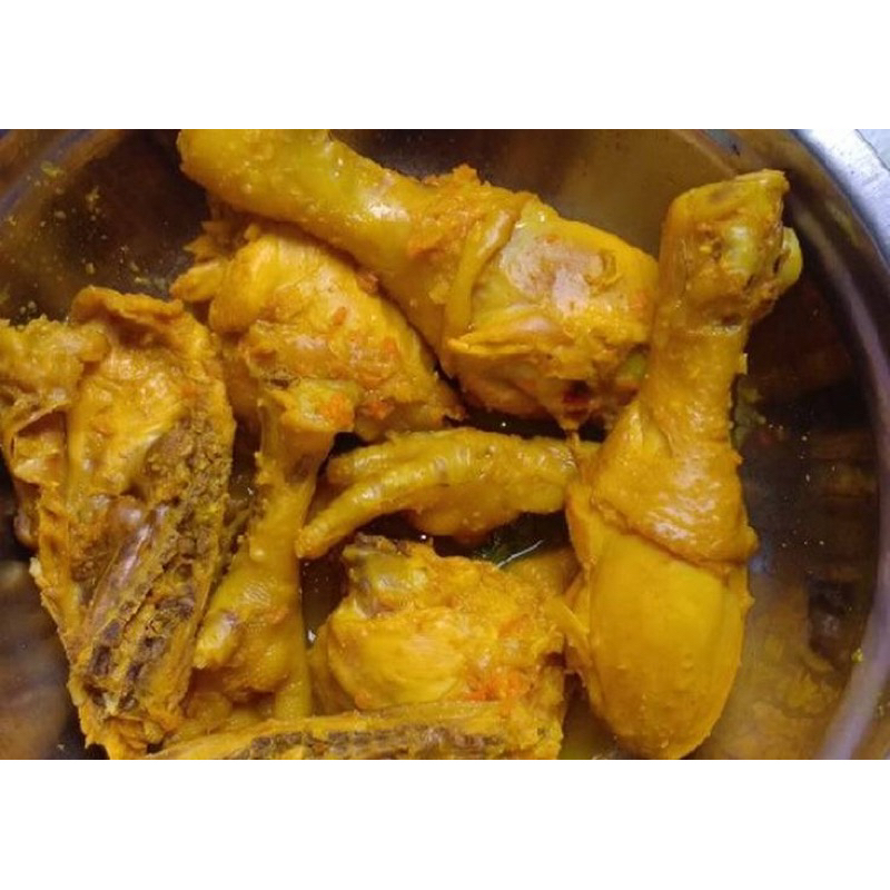 

ayam ungkep bumbu kuning satuan