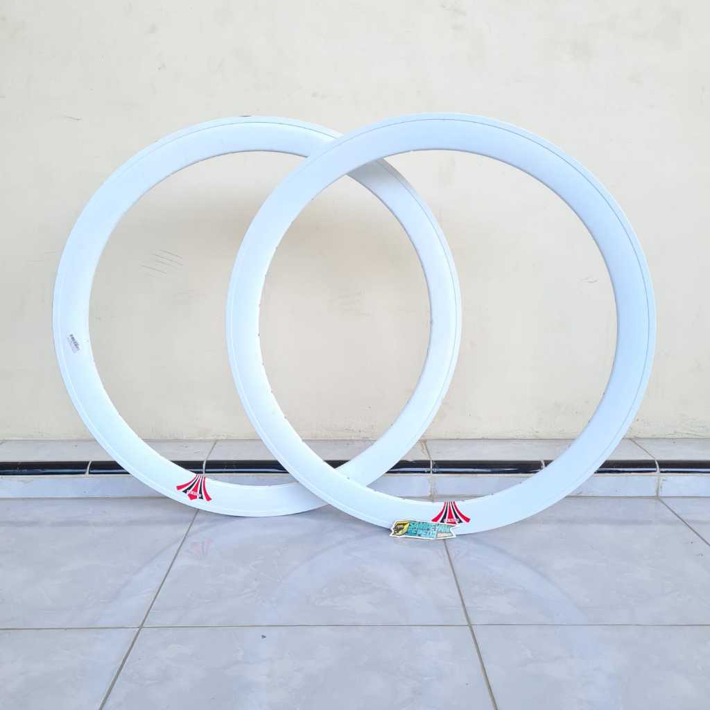 Lespo Velg Rim Rims Sepeda 700c 36H CNC Hole Pelek Sepeda Balap Roadbike Fixie Almini 3cm 4cm 5cm