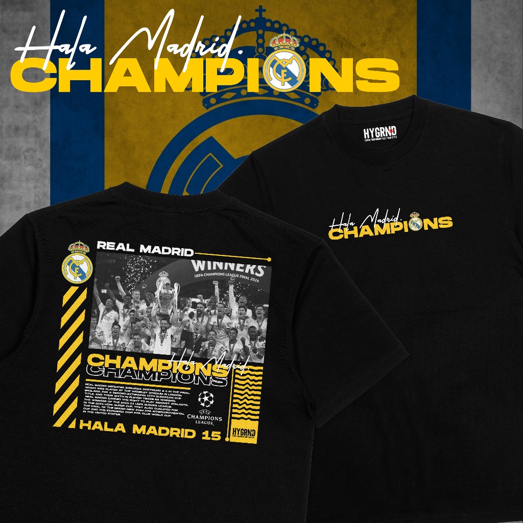 Kaos Real Madrid " Madrid UCL 15 " - Madrid Champions / Aporla 15