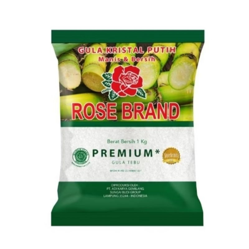 

Gula Pasir Rose Brand Hijau 1kg