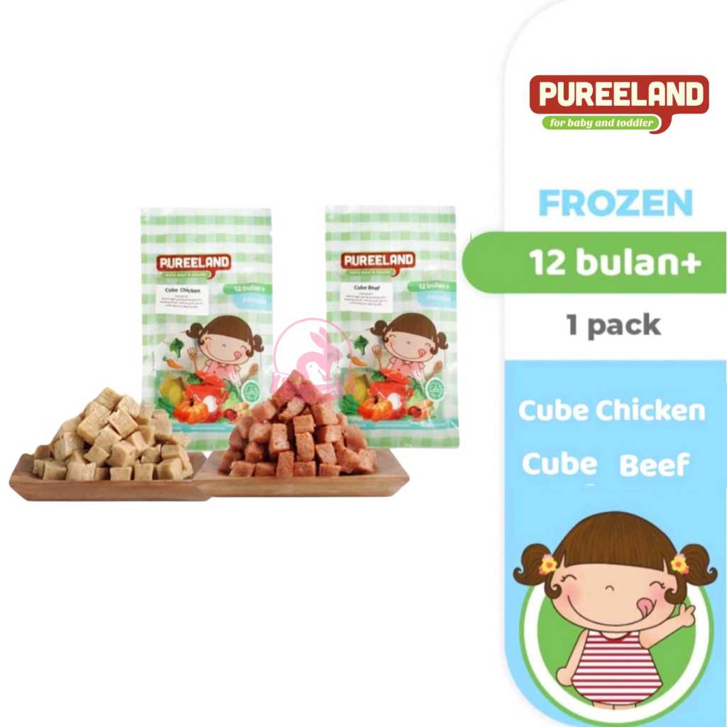 

PUREELAND FROZEN CUBE DAGING CINCANG KOTAK/MAKANAN MPASI