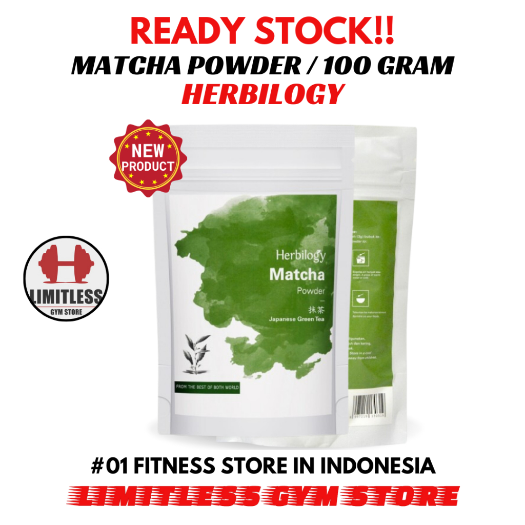 

Premium Matcha Powder 100g - High Grade Quality by Herbilogy