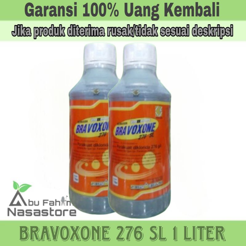 HERBISIDA KONTAK BRAVOXONE 276 SL 1 LITER/PESTISIDA PEMBASMI RUMPUT