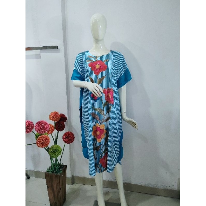 DASTER KALONG ELOK Motif Bunga Susun Tengah