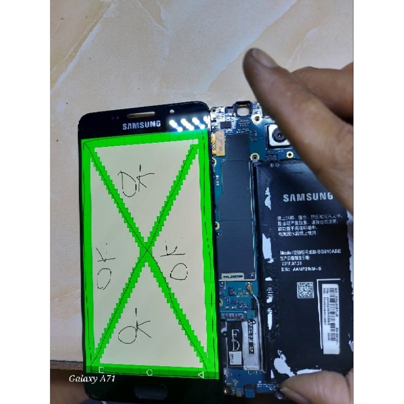 Lcd Original Cabutan Samsung A5(2016) A510F SuperAmoled