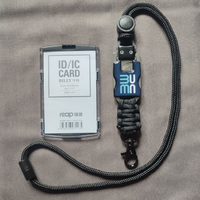 

Tali Lanyard ID Card Model Tactical Logo BUMN