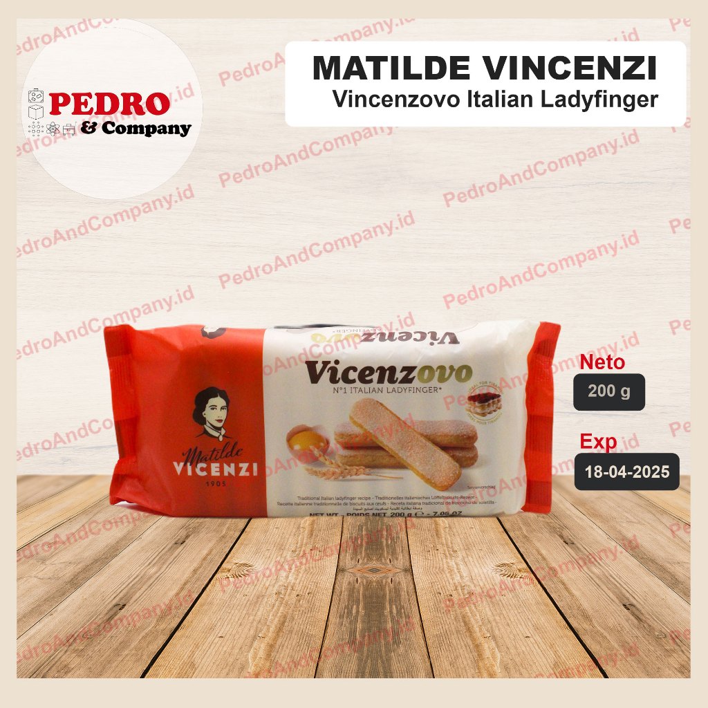 

Matilde vincenzi biskuit traditional italian ladyfinger recipe 200 gram - biscuit import