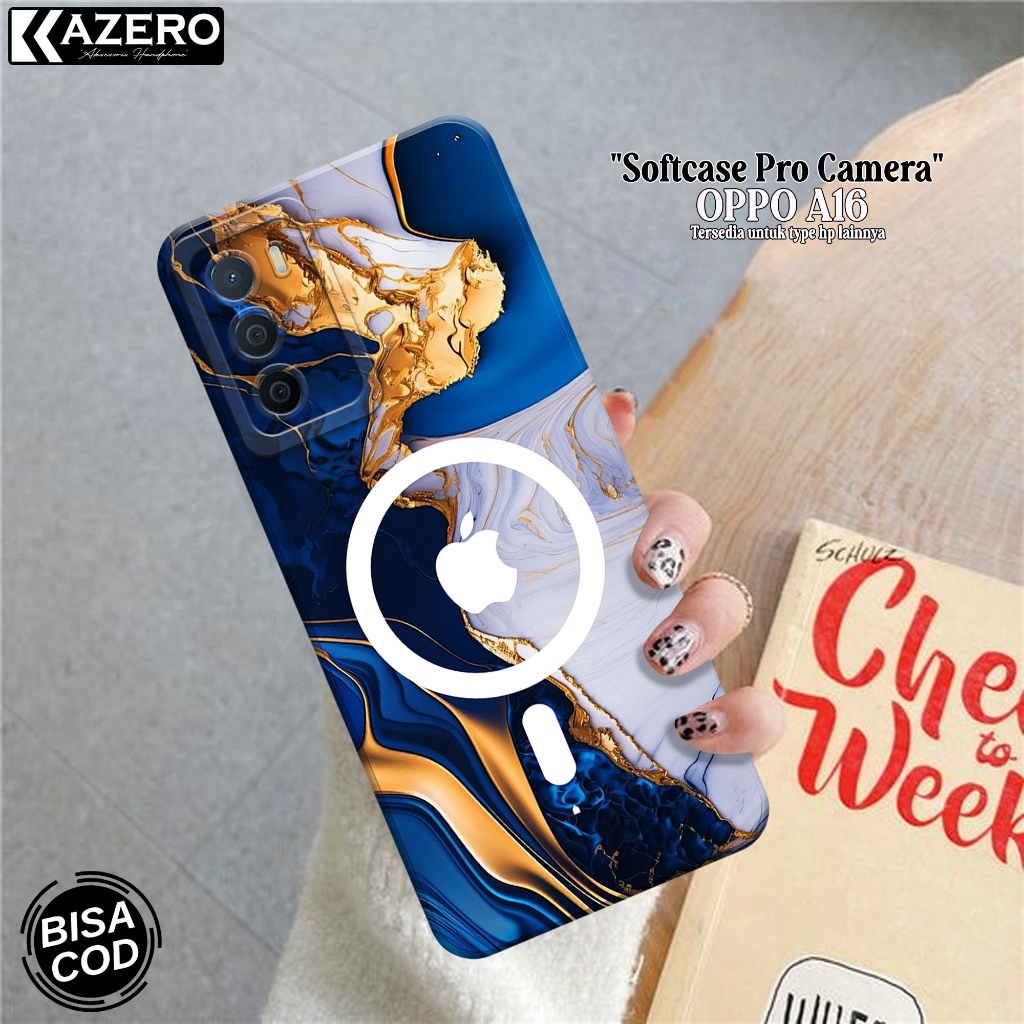 Softcase Hp OPPO A16 Terbaru Fashion Case Branded Case OPPO A16 Silikon Pro Camera Casing OPPO A16 K