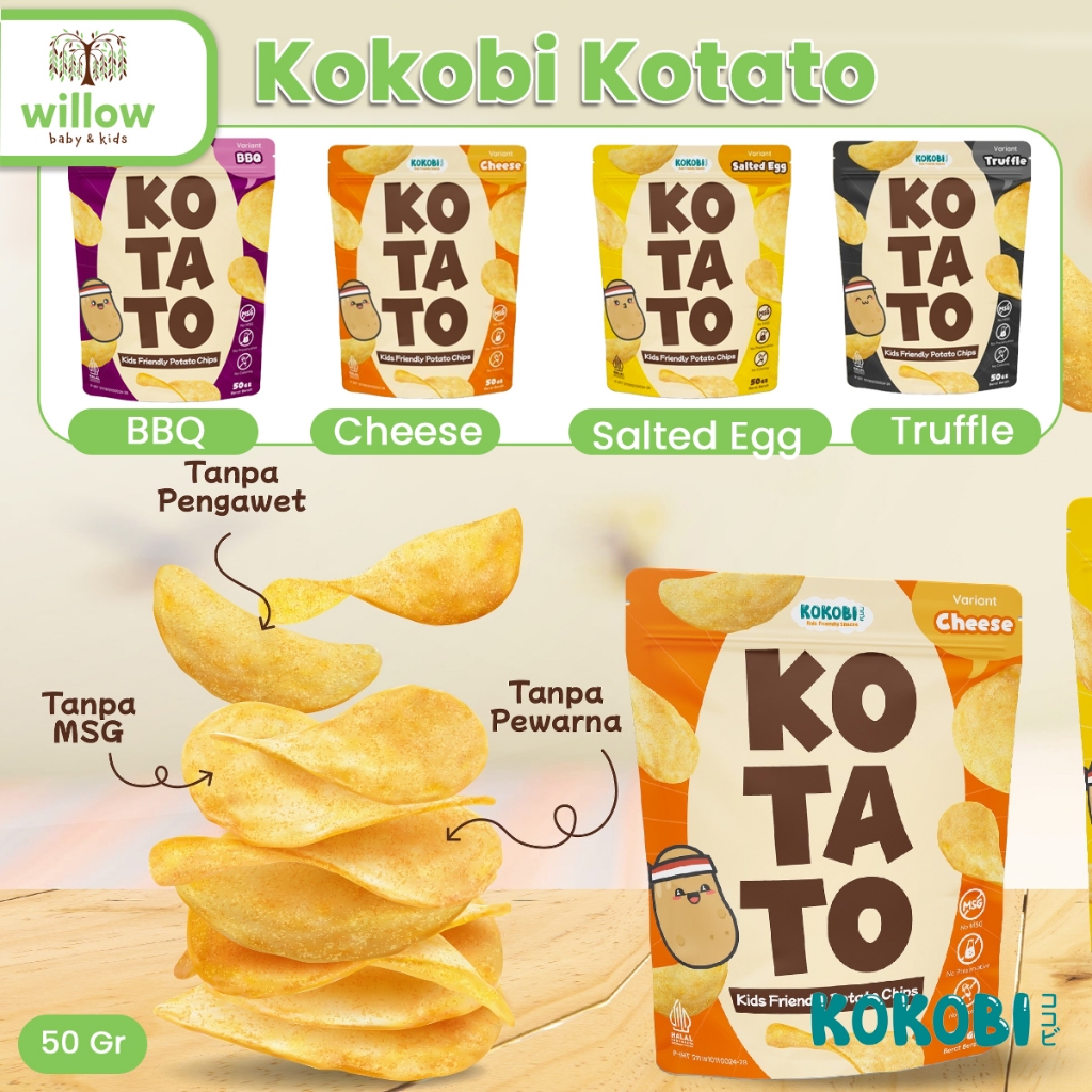 

Makanan Ringan - Kokobi Kotako 50Gr