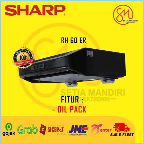 [KARGO]RINNAI RH60ER Cooker Hood 60 cm RH 60 ER Oil Pack 60cm RH-60ER
