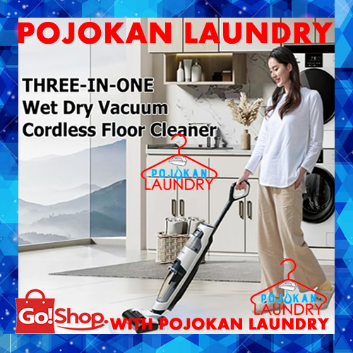 TINECO Cordless Vacuum Cleaner (3 in 1)/Vacuum Cleaner Portable/Smart Cordless Wet Dry Vacuum Cleane