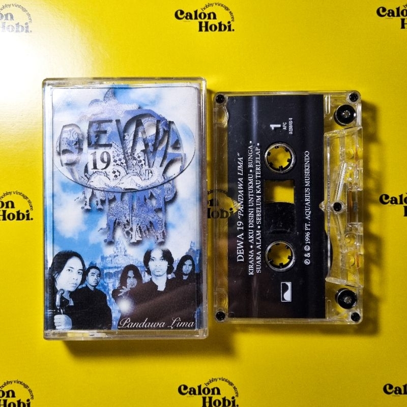 Kaset Pita Dewa 19 Pandawa Lima