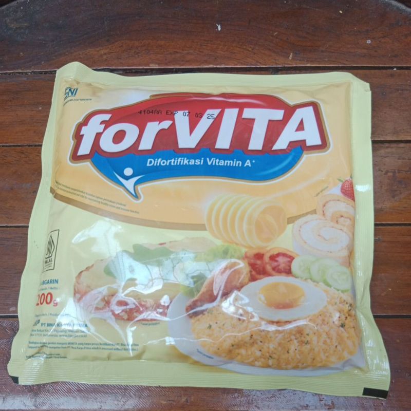 

Margarine ForVita 200 gr