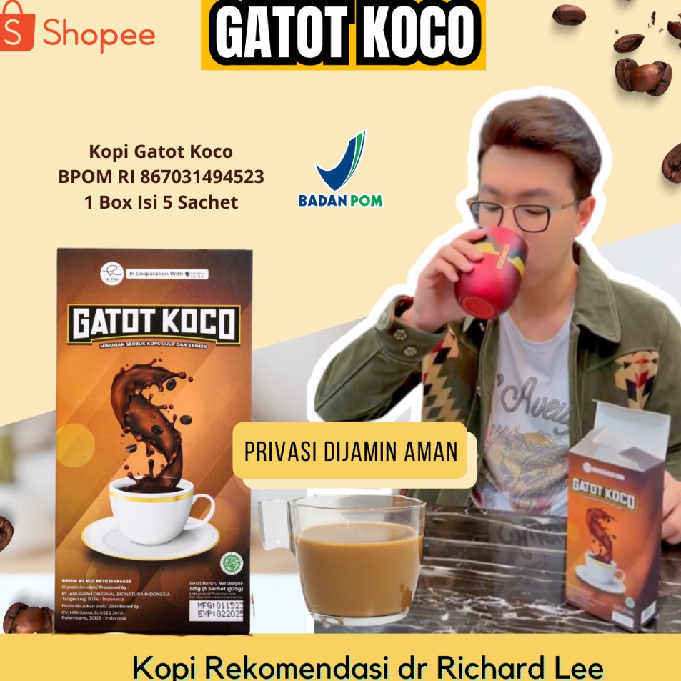 

KODE LSLCC Kopi Gatot Koco By dr Richard Lee Kopi Gatot Koco Privasi Aman